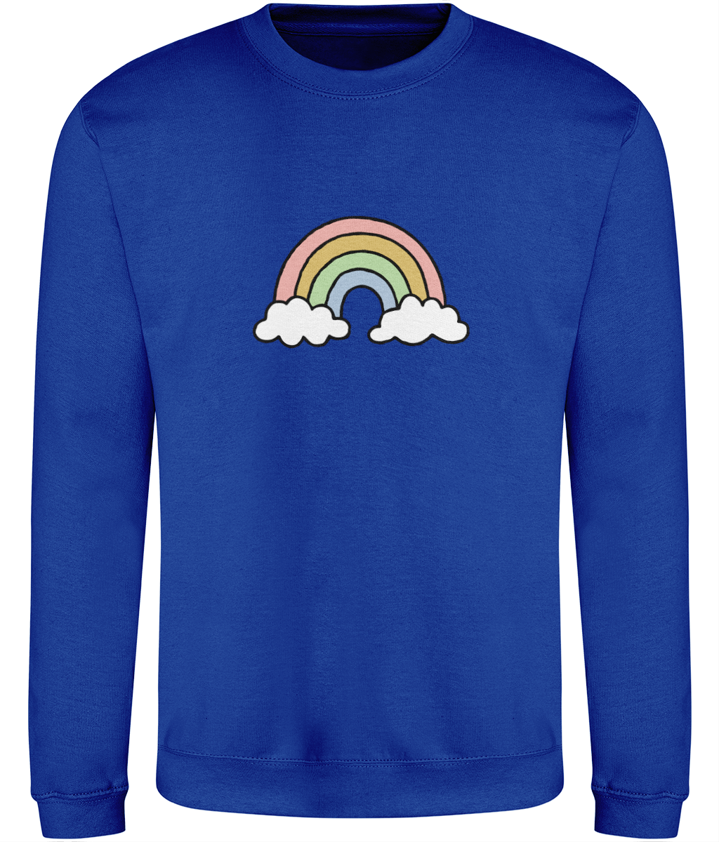 Rainbow - Adult Sweatshirt - Multi Colour Options