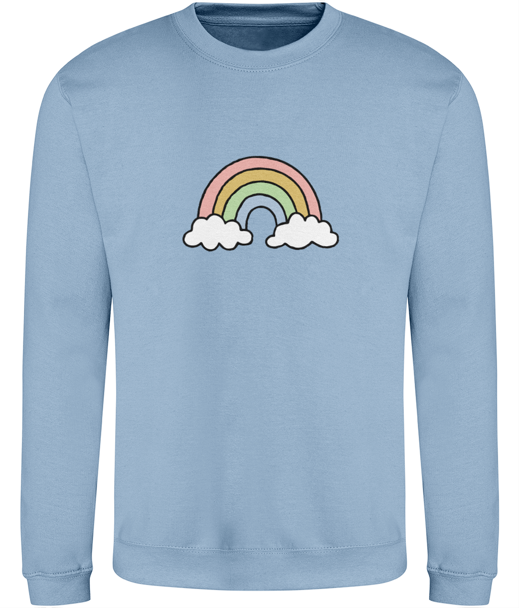Rainbow - Adult Sweatshirt - Multi Colour Options