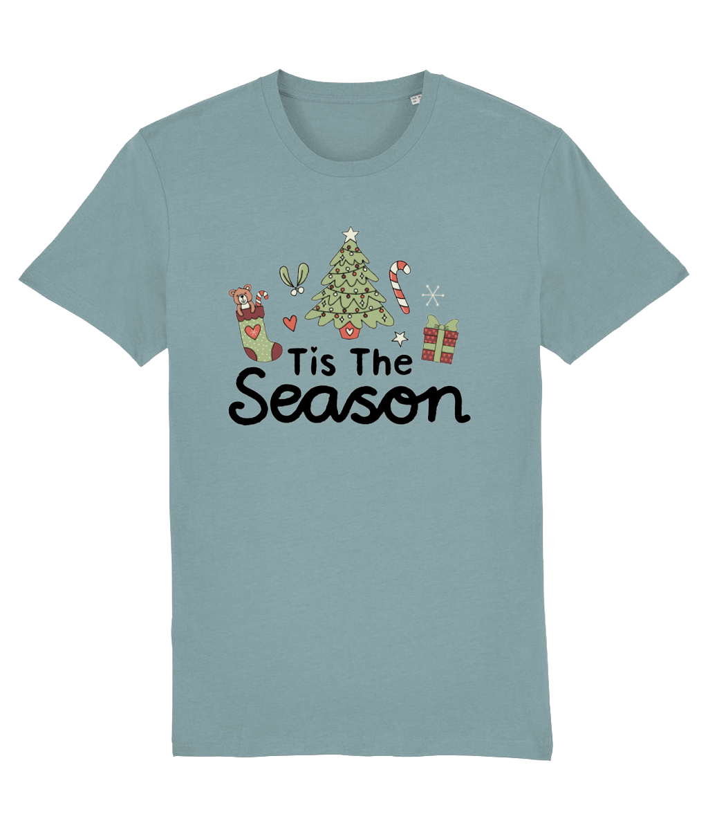 Tis The Season - Adult T-Shirt - Light Multi Colour Available