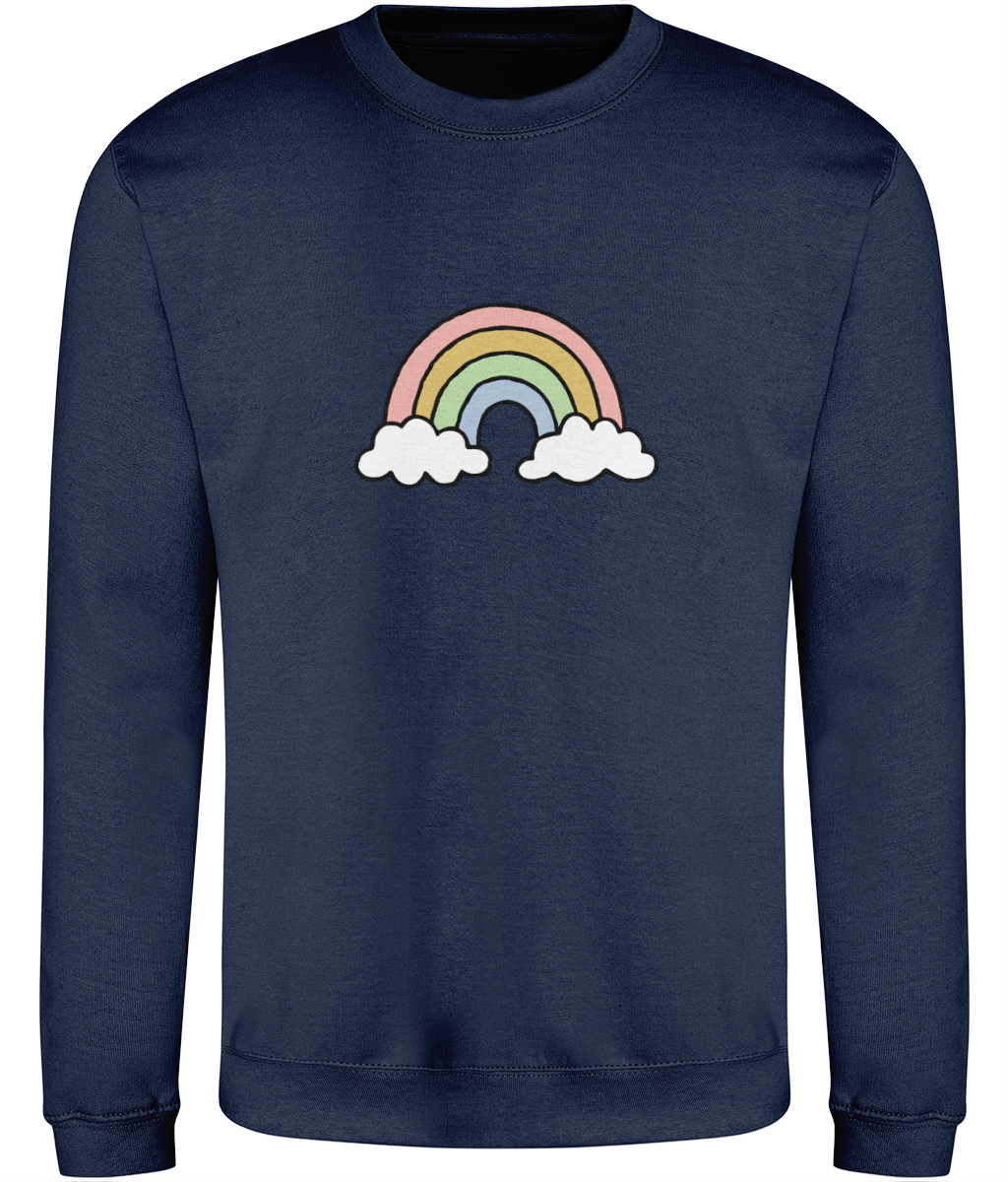 Rainbow - Adult Sweatshirt - Multi Colour Options