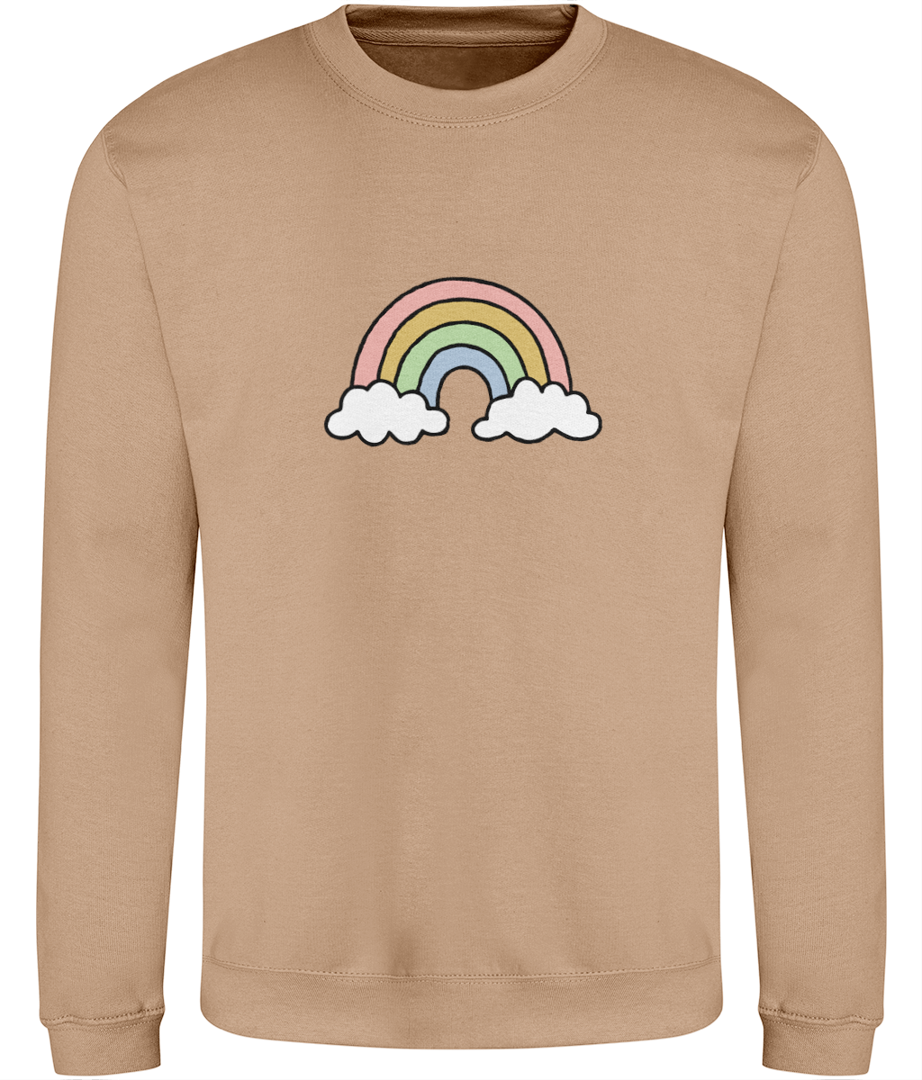 Rainbow - Adult Sweatshirt - Multi Colour Options