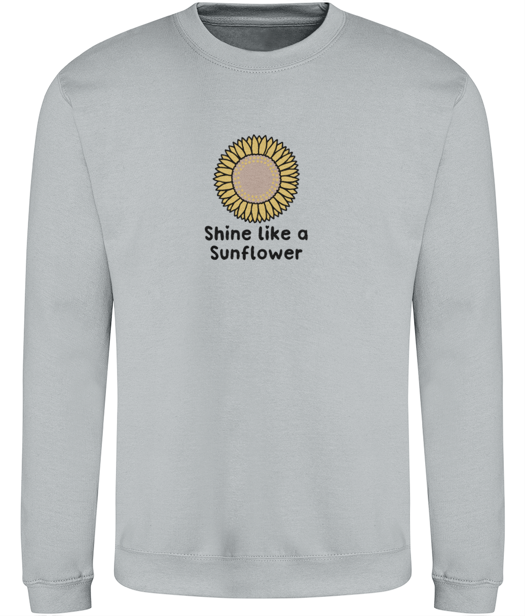 Shine Like A Sunflower Design 2 - Adult T-Shirt - Multi Colour Options