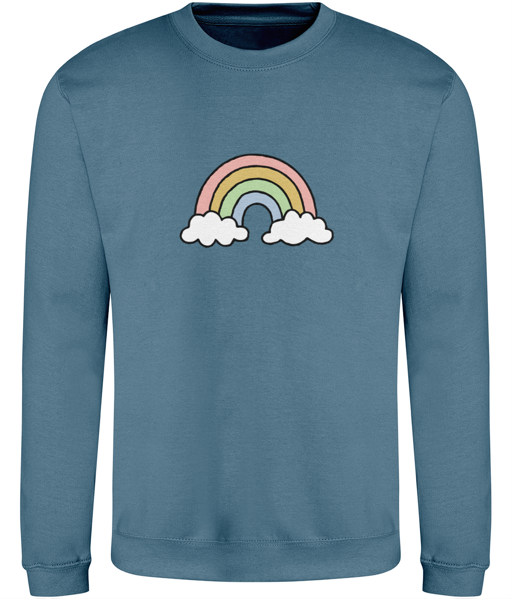 Rainbow - Adult Sweatshirt - Multi Colour Options