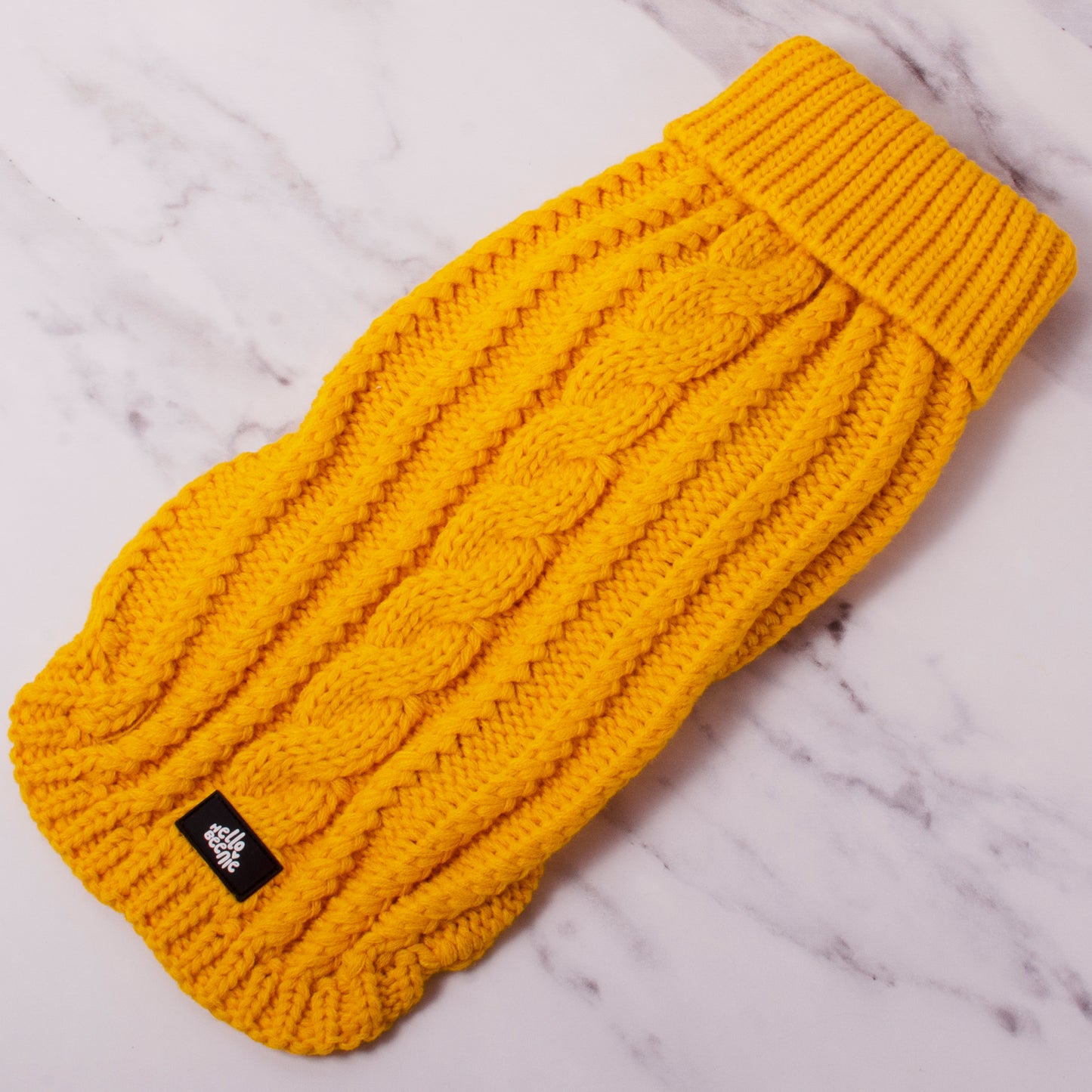 The Cosy Collection - Daffodil Yellow Cosy Knit