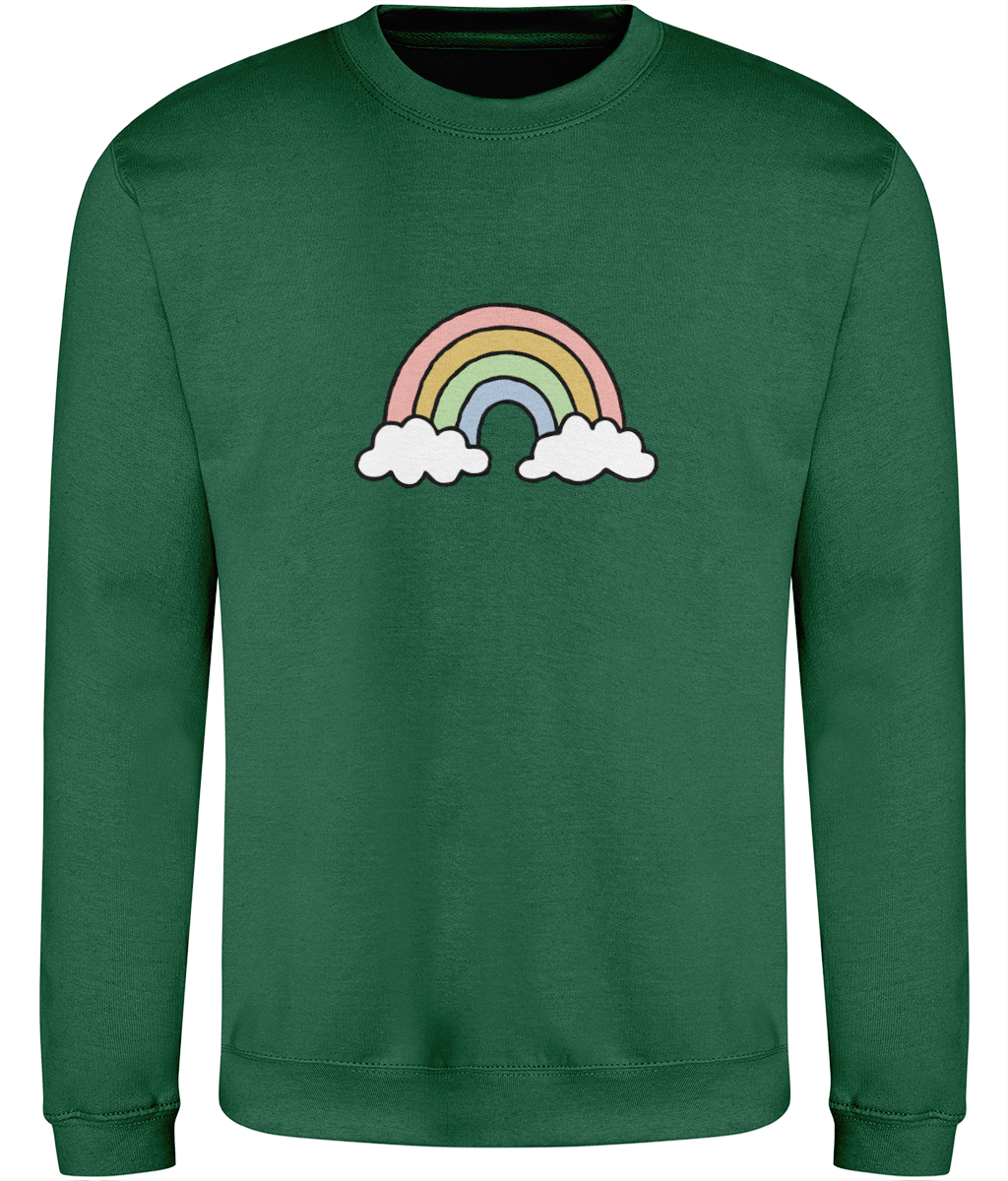 Rainbow - Adult Sweatshirt - Multi Colour Options