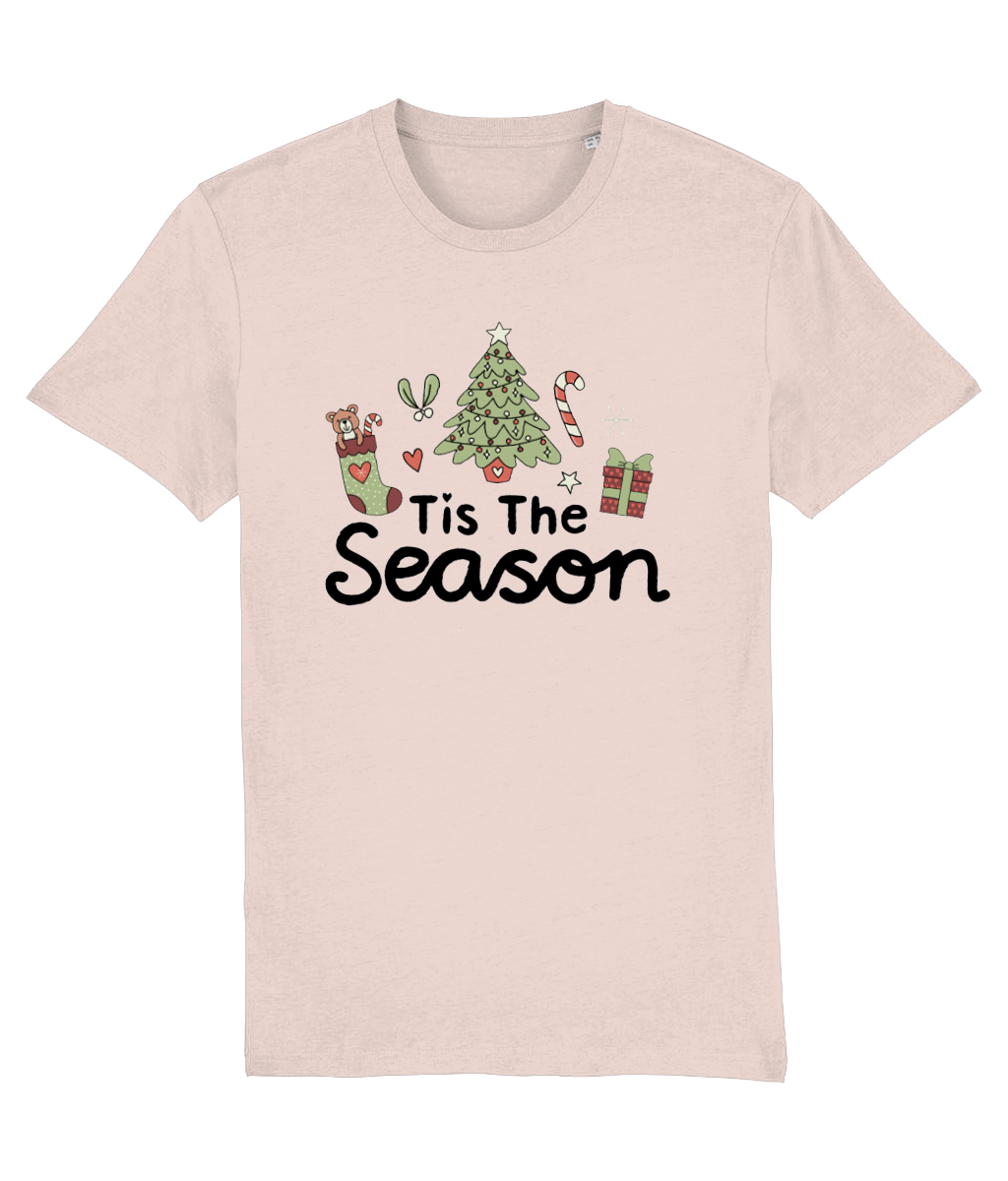 Tis The Season - Adult T-Shirt - Light Multi Colour Available
