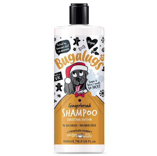 Bugalugs - Christmas Edition Gingerbread Shampoo 500ML
