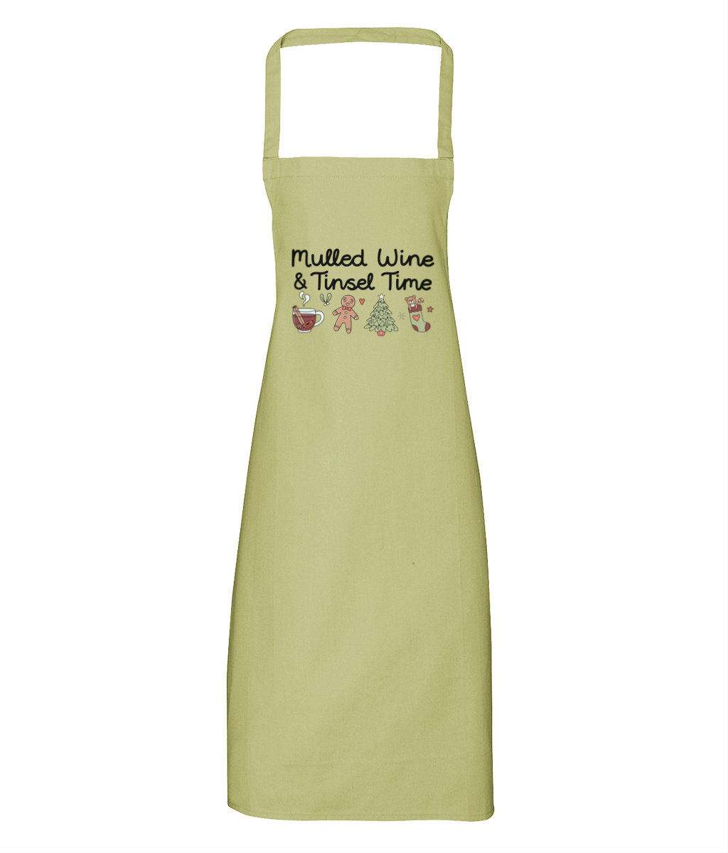 Mulled Wine & Tinsel Time - Apron