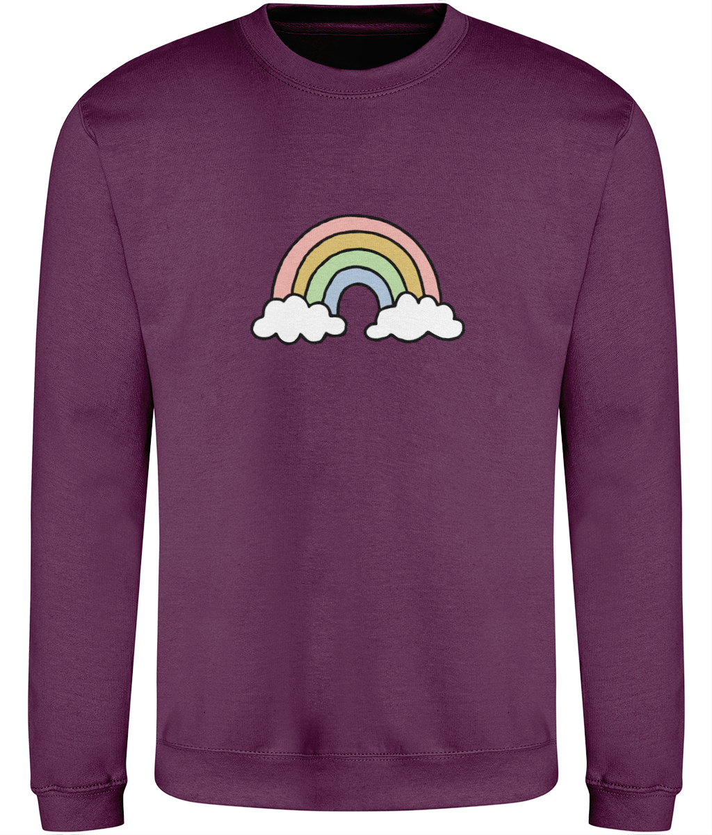 Rainbow - Adult Sweatshirt - Multi Colour Options