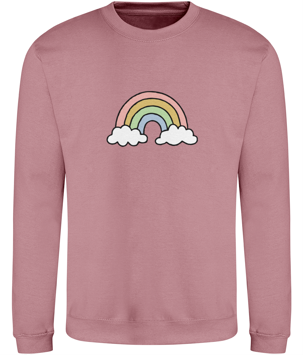 Rainbow - Adult Sweatshirt - Multi Colour Options