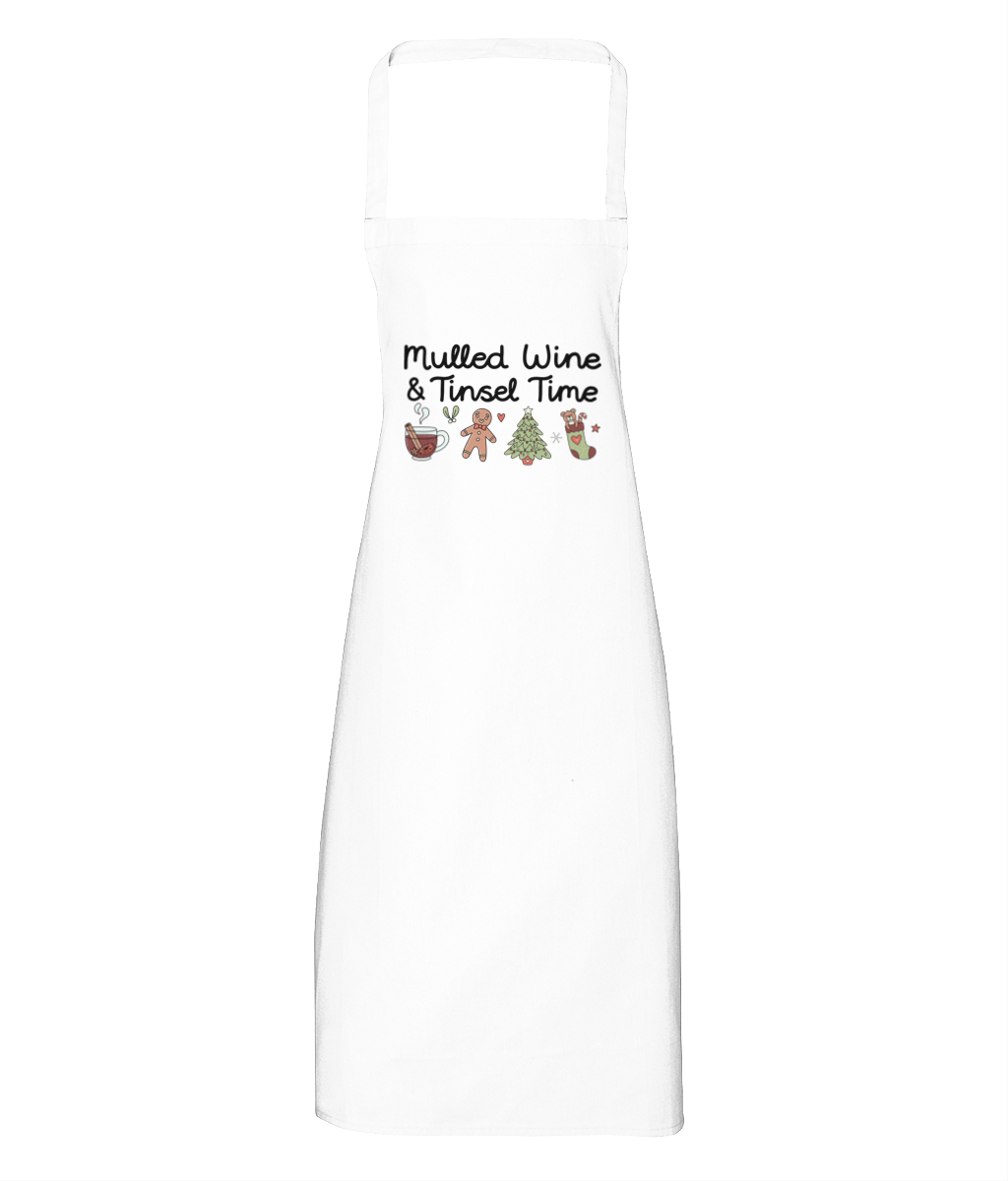 Mulled Wine & Tinsel Time - Apron