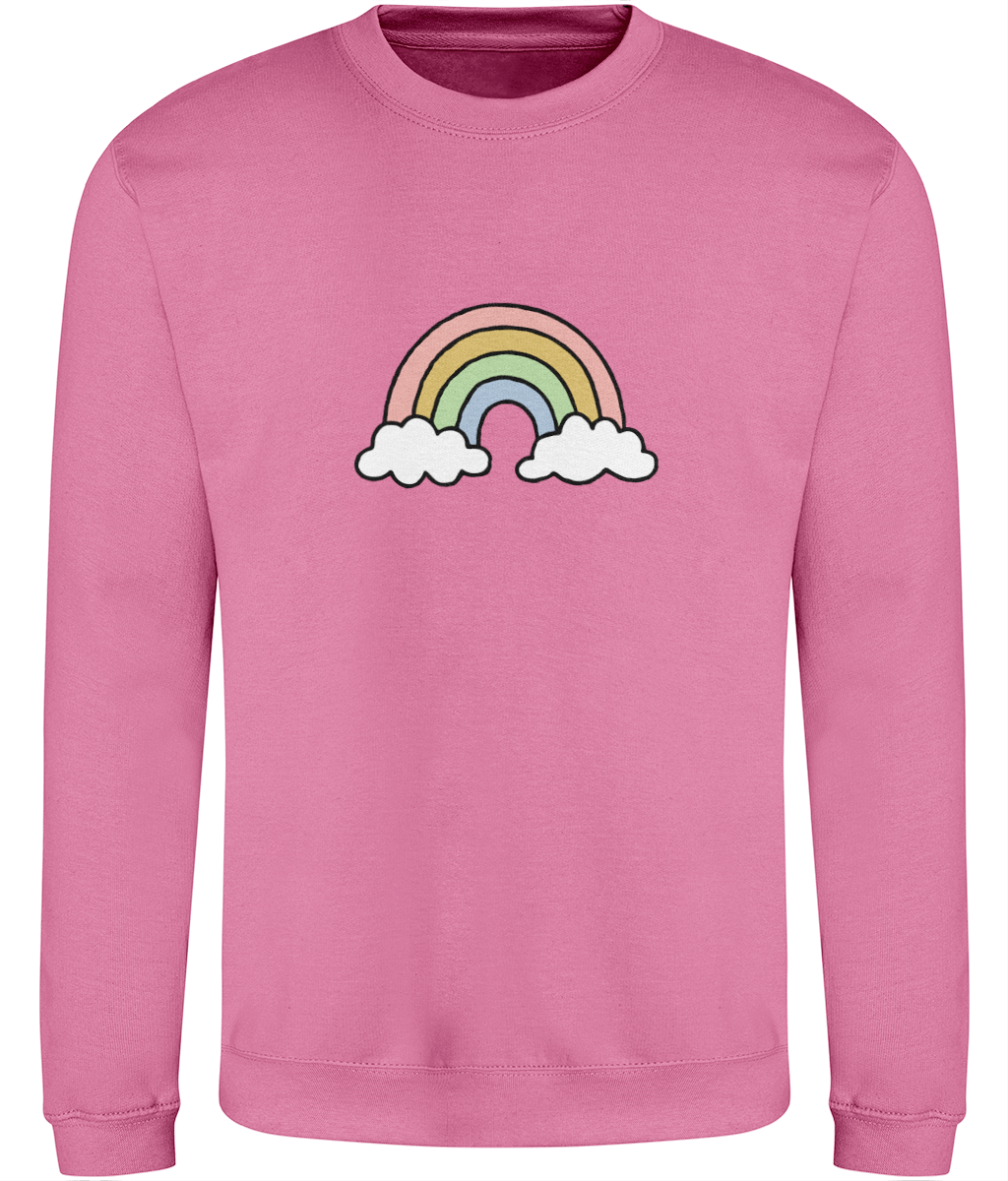 Rainbow - Adult Sweatshirt - Multi Colour Options
