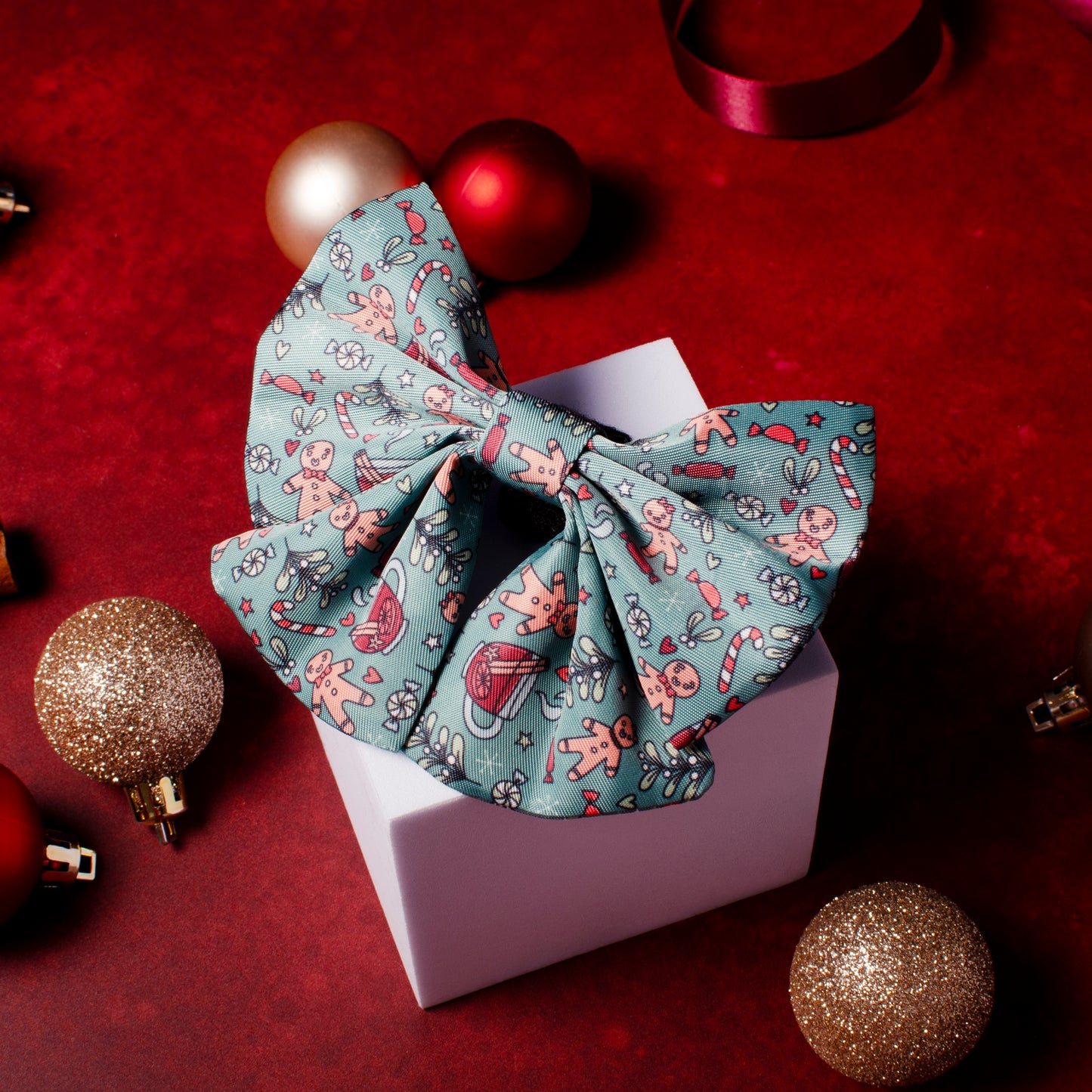 Sailor Bow - Gingerbread Kisses & Mistletoe Wishes