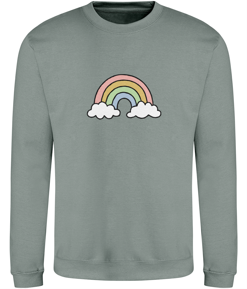 Rainbow - Adult Sweatshirt - Multi Colour Options