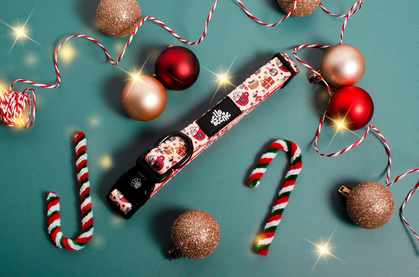 Collar - Here Comes Santa Paws