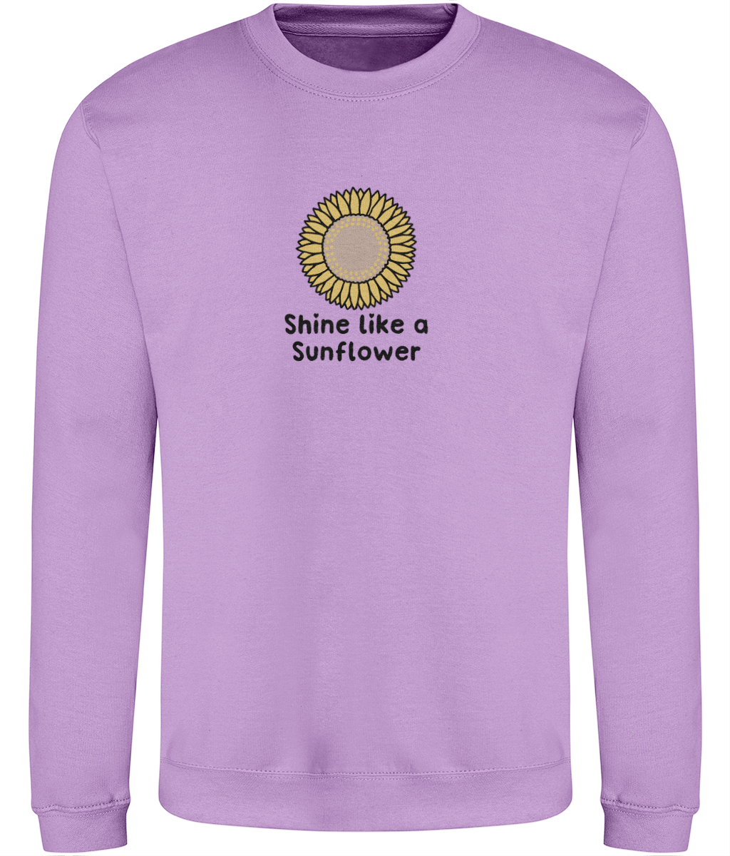 Shine Like A Sunflower Design 2 - Adult T-Shirt - Multi Colour Options