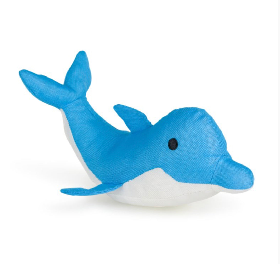 PETFACE PLANET DEVI DOLPHIN PLUSH DOG TOY