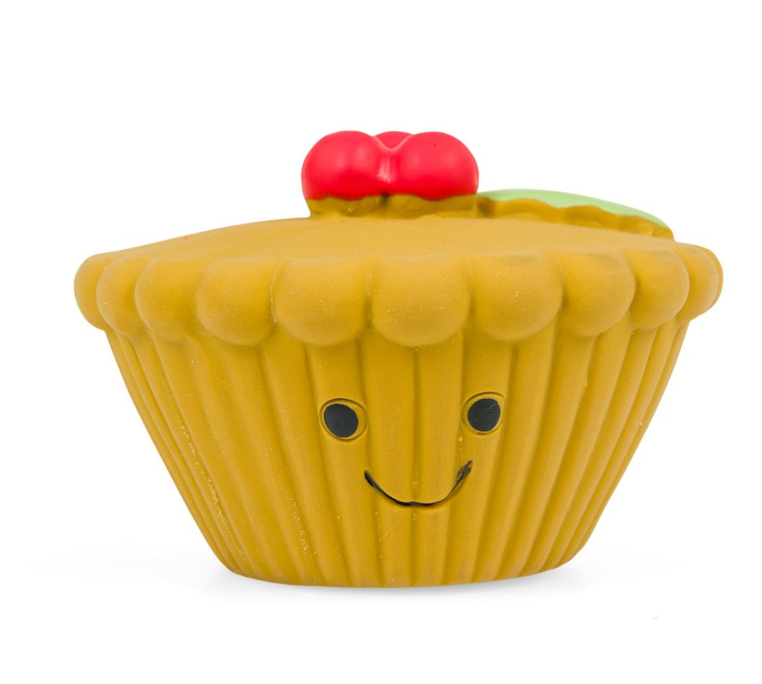 PetFace - Misha Mince Pie Latex Christmas Dog Toy