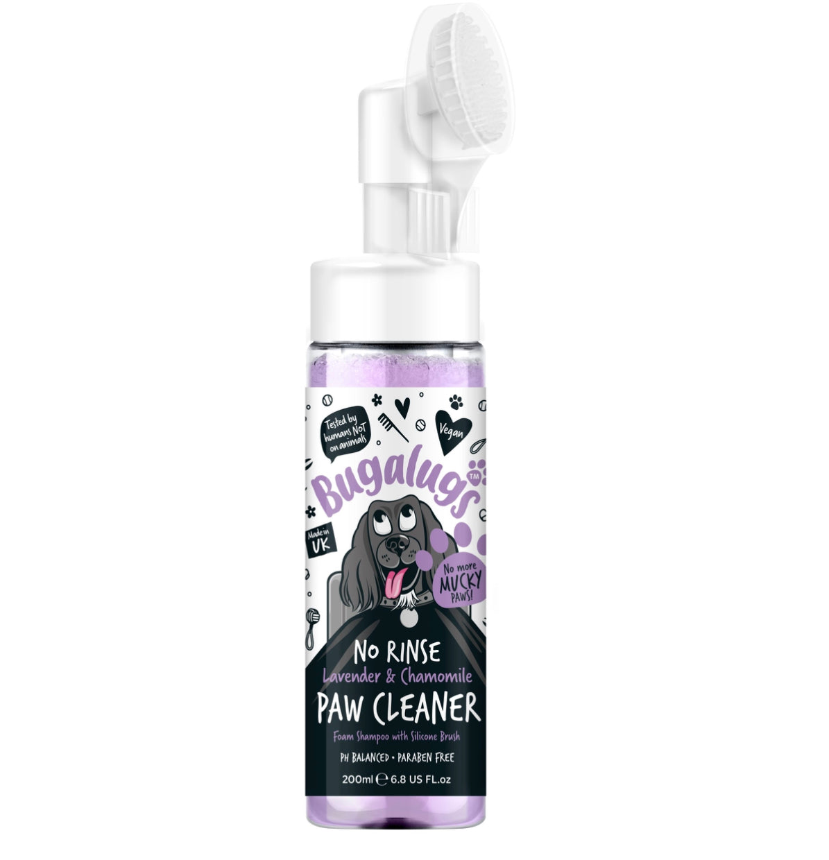 Bugalugs - No Rinse Paw Cleaner Lavender & Chamomile