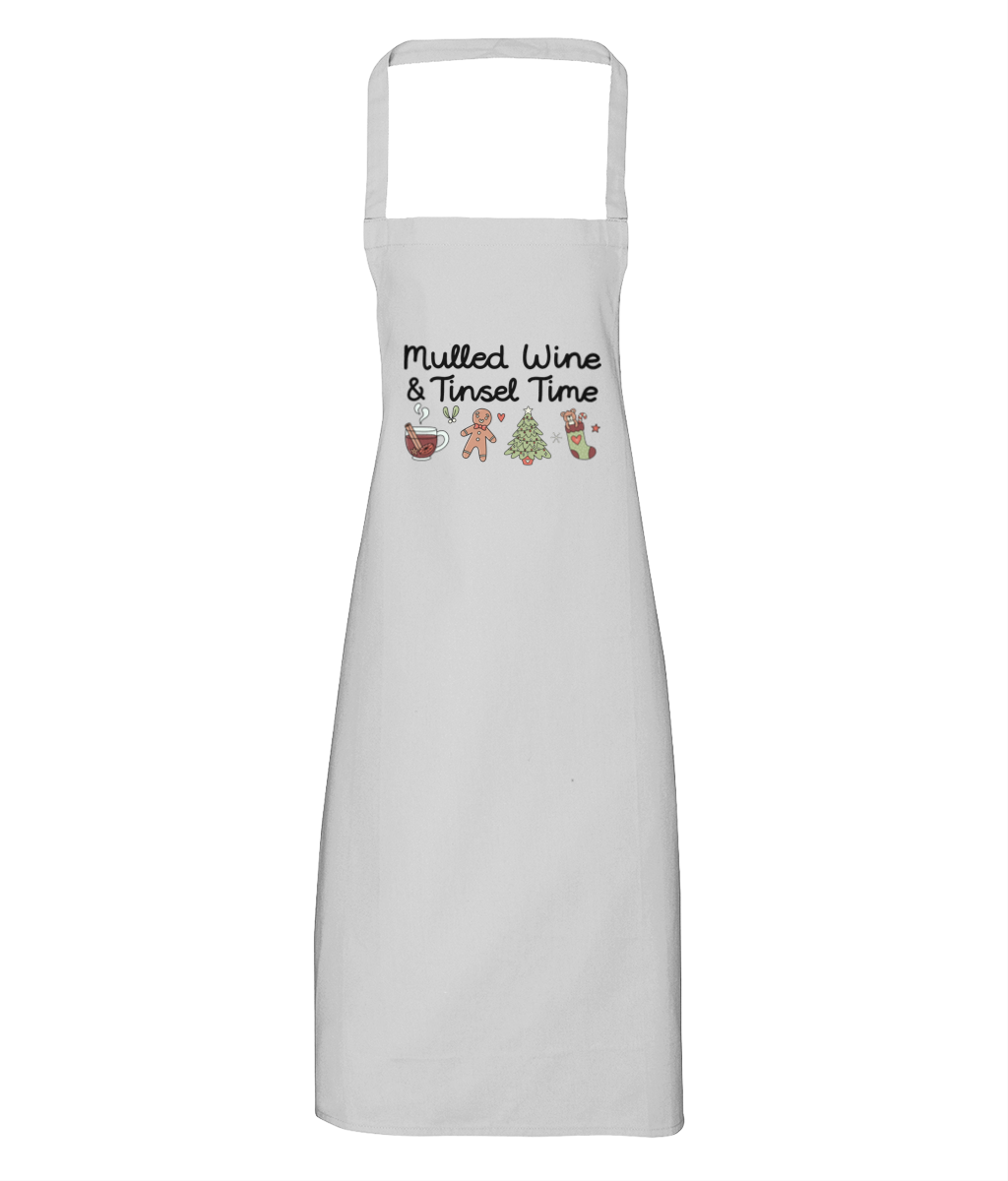 Mulled Wine & Tinsel Time - Apron