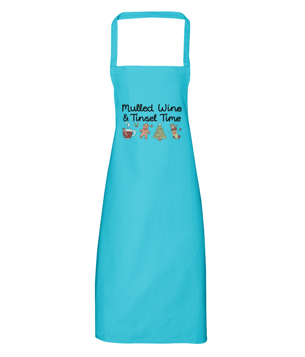 Mulled Wine & Tinsel Time - Apron