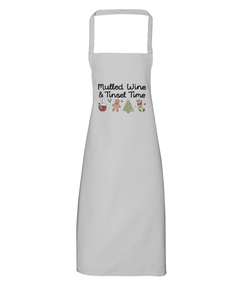 Mulled Wine & Tinsel Time - Apron