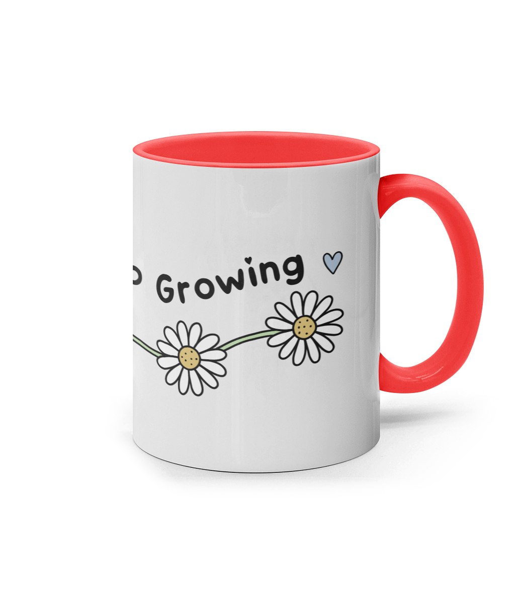 Keep Going & Keep Growing 11oz Coffee Mug