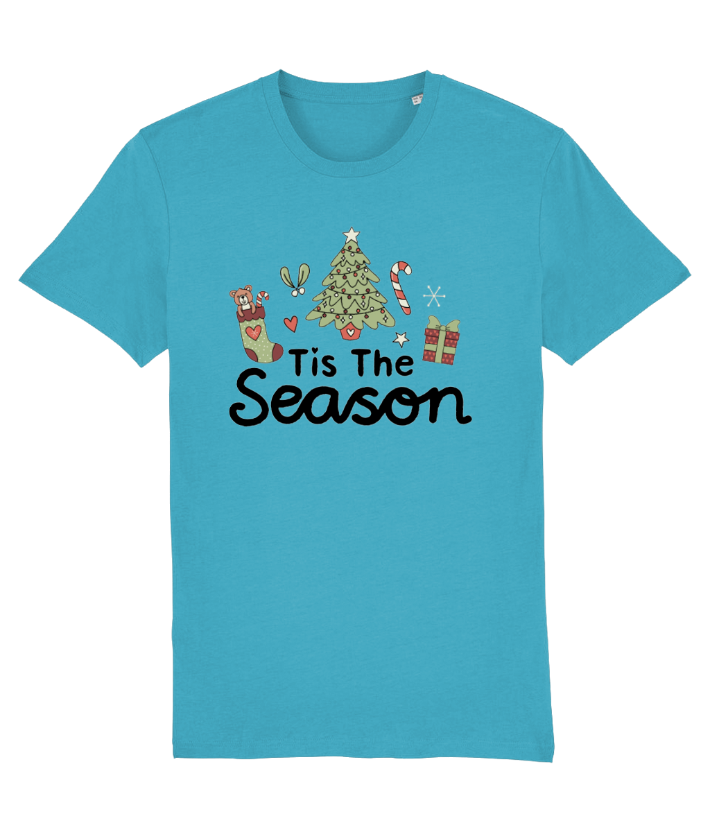 Tis The Season - Adult T-Shirt - Light Multi Colour Available