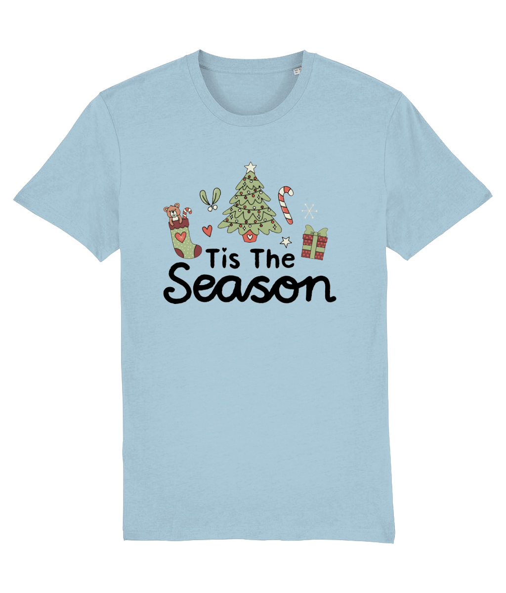 Tis The Season - Adult T-Shirt - Light Multi Colour Available