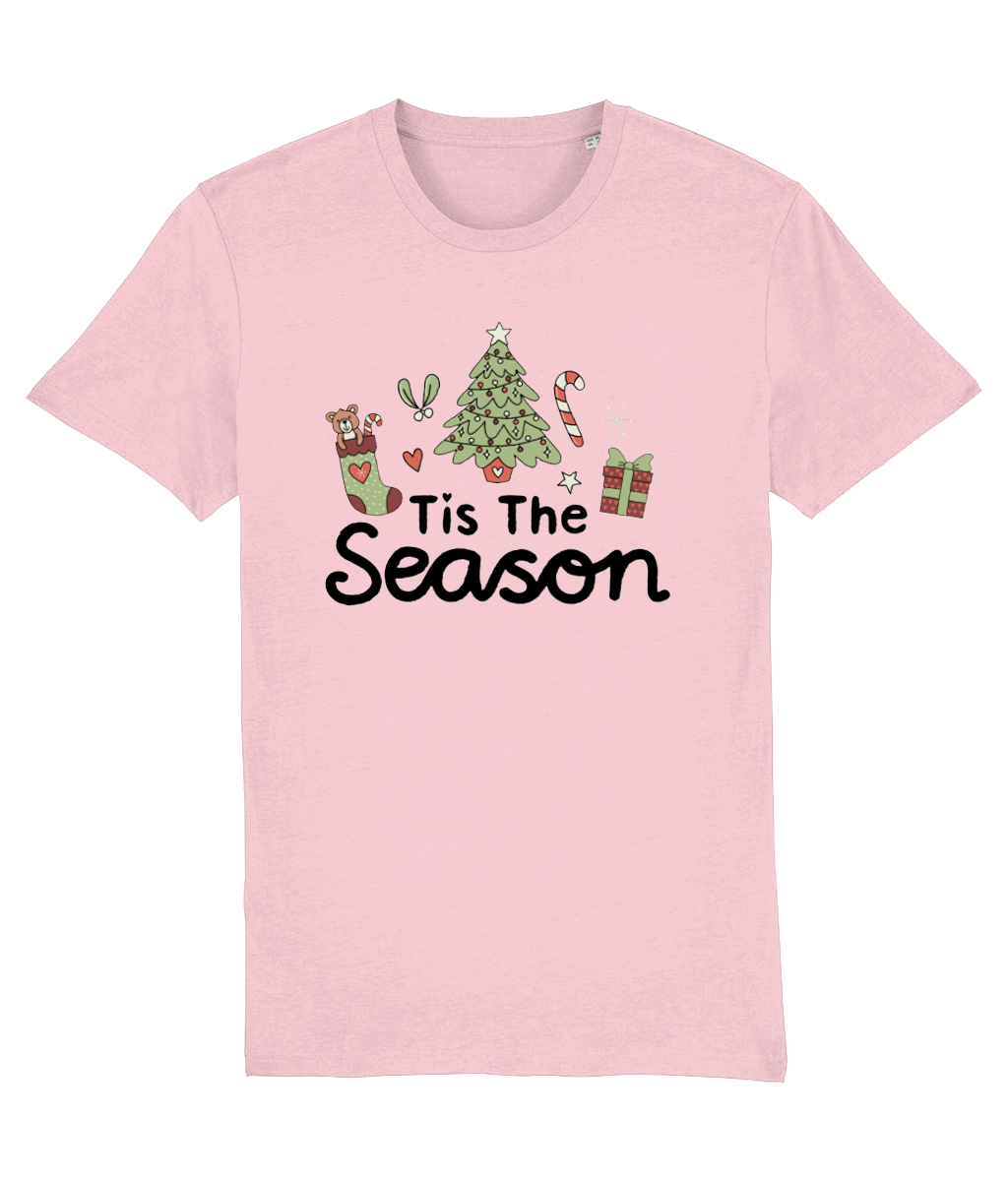 Tis The Season - Adult T-Shirt - Light Multi Colour Available