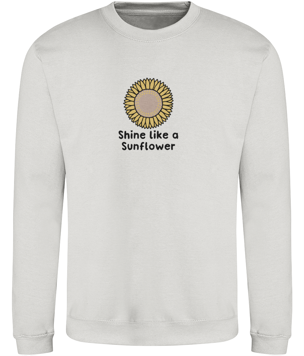Shine Like A Sunflower Design 2 - Adult T-Shirt - Multi Colour Options