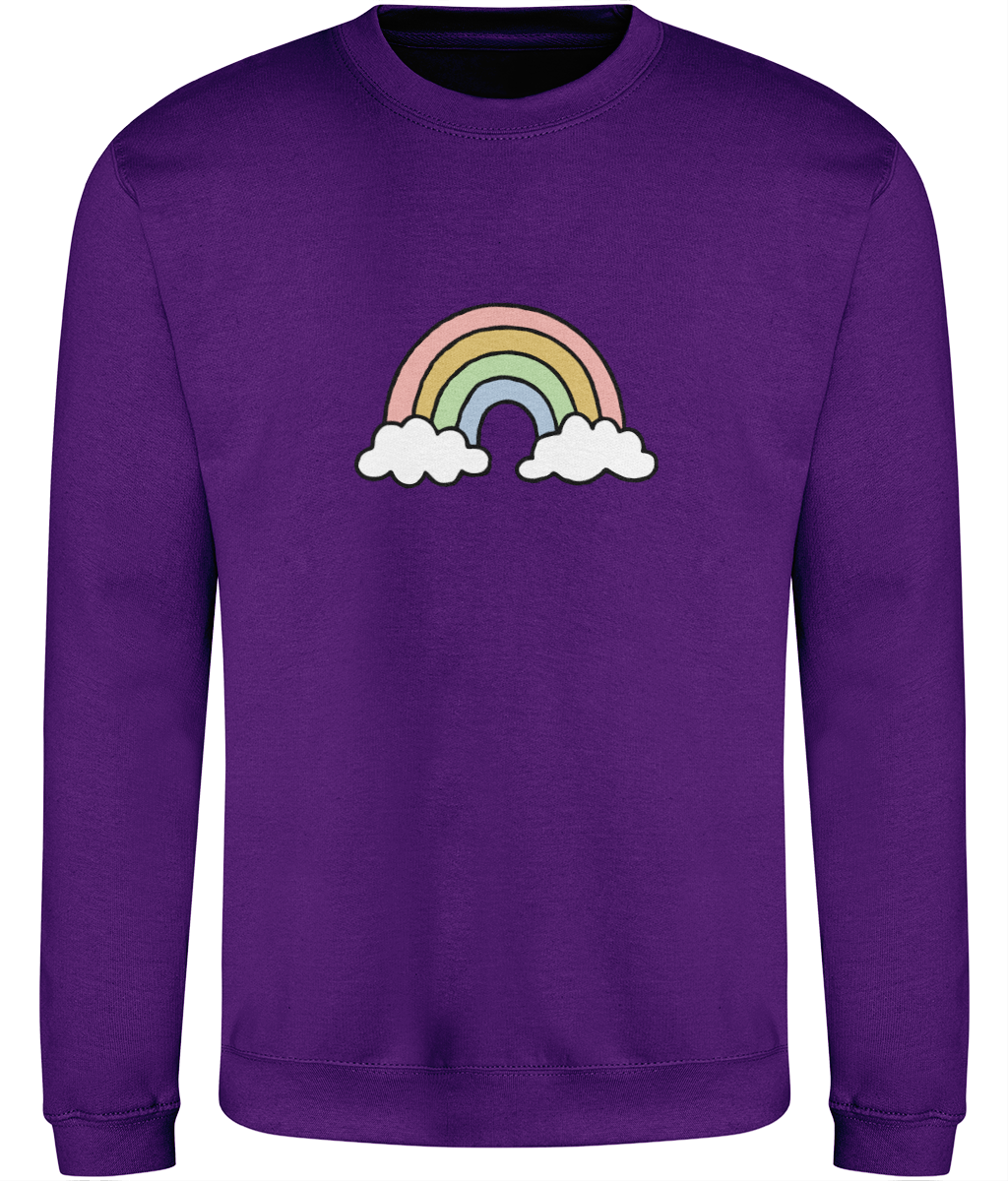 Rainbow - Adult Sweatshirt - Multi Colour Options