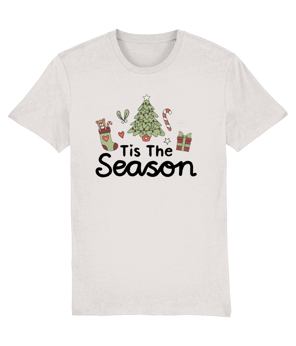 Tis The Season - Adult T-Shirt - Light Multi Colour Available