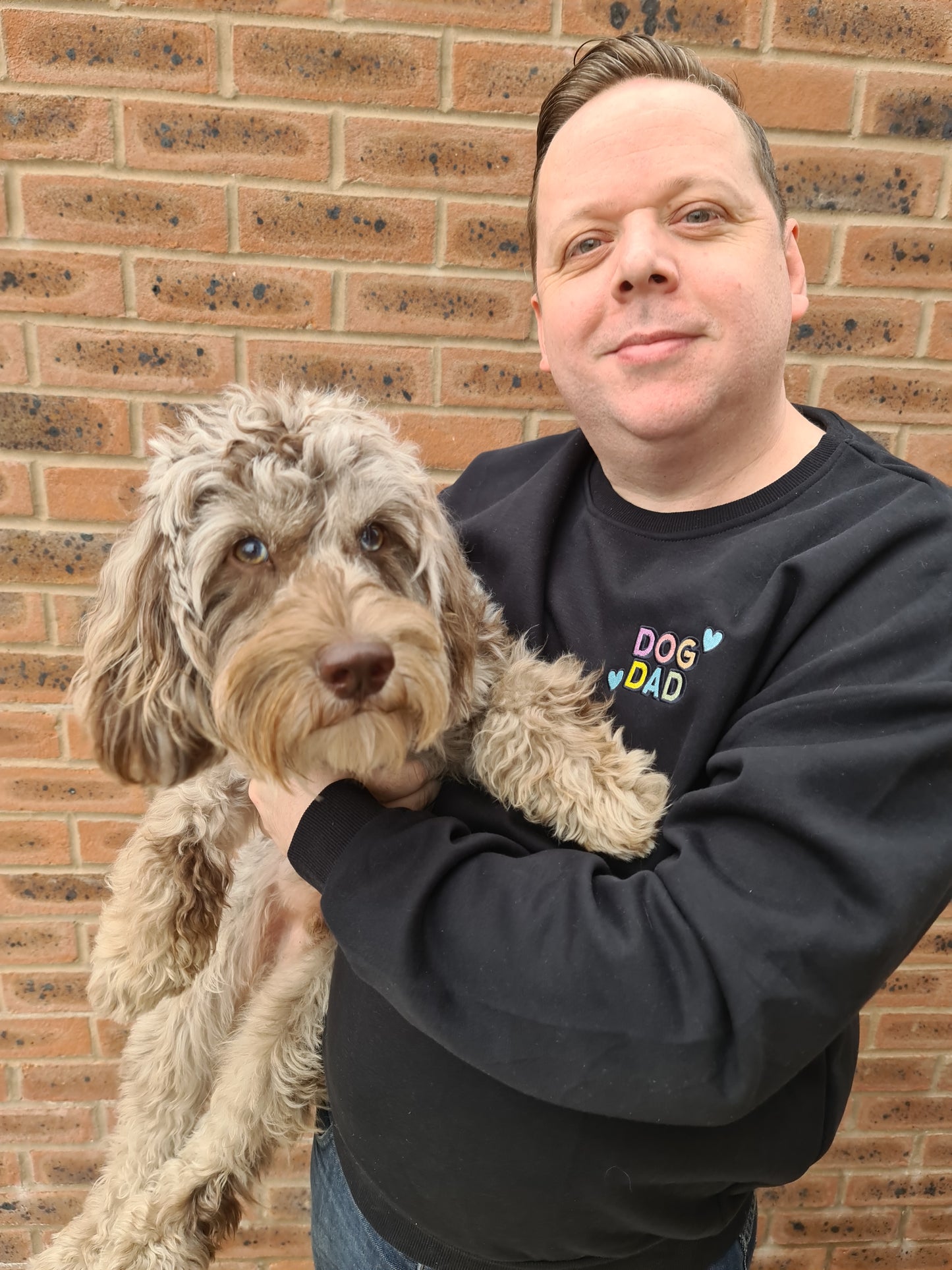 Sweatshirt - Dog Dad - Black