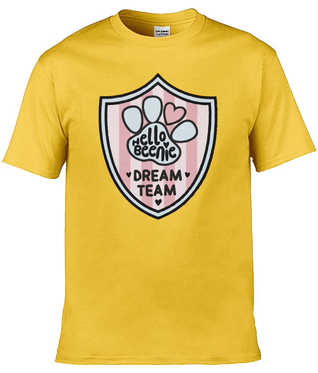 Hello Beenie Dream Team - T-Shirt (Multi Colours)