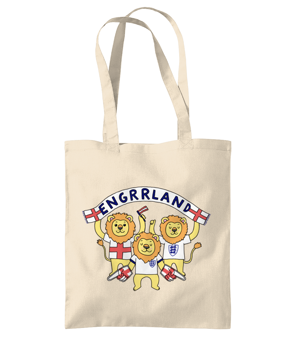 Engrrland Design 1 - Organic Premium Cotton Tote Bag