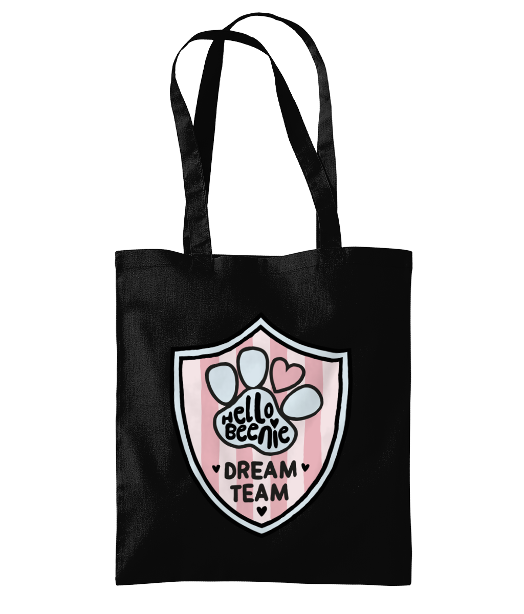 Hello Beenie Dream Team - Organic Premium Cotton Tote Bag