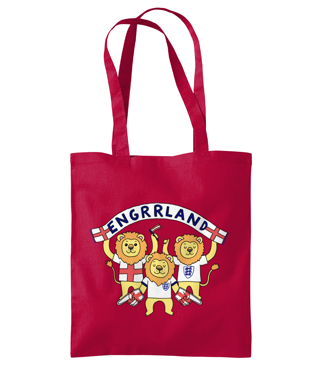 Engrrland Design 1 - Organic Premium Cotton Tote Bag
