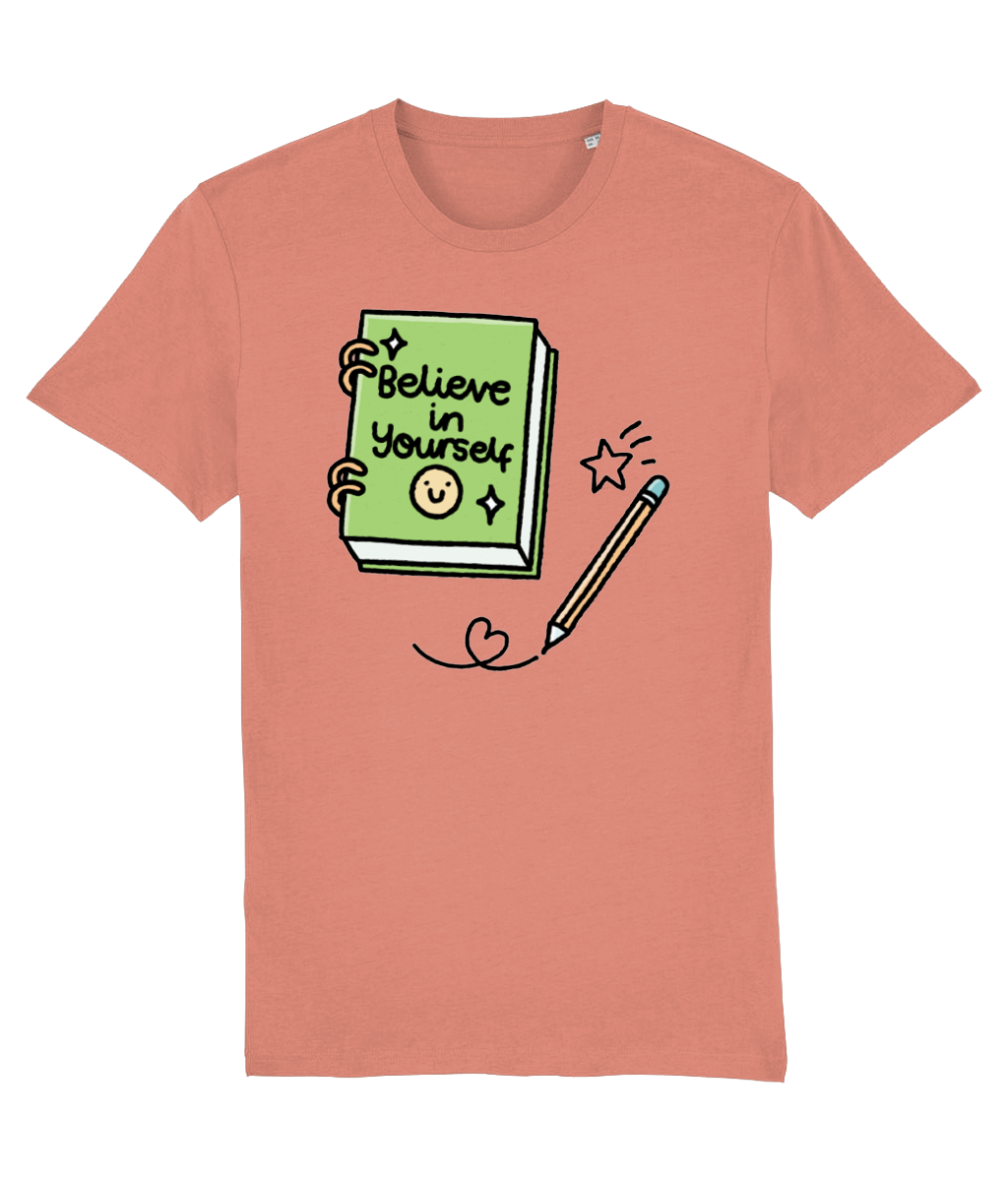 Pawsitivity T-Shirt - Believe In Yourself (Multi Colours Available)