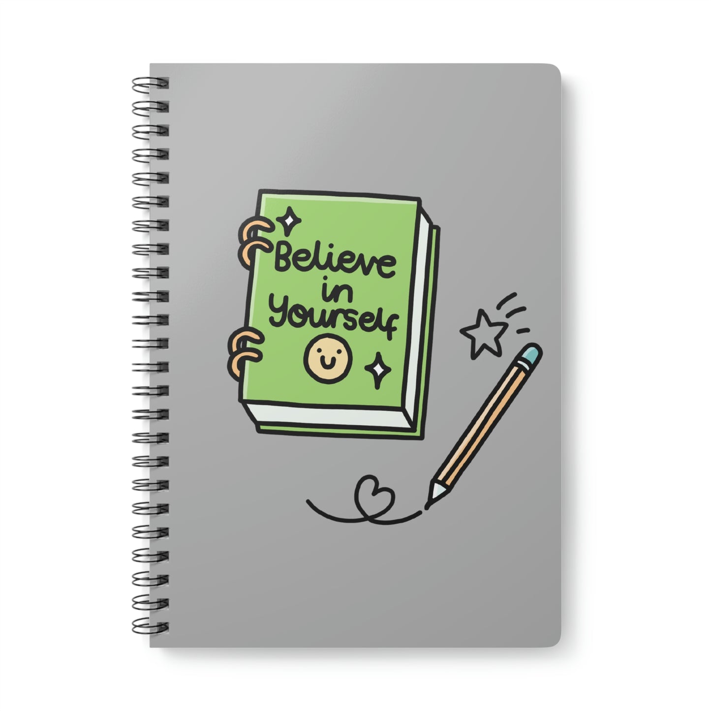 Believe In Yourself - Softcover Notebook, A5