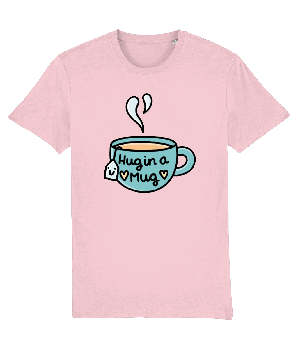 Pawsitivity T-Shirt - Hug In A Mug (Multi Colours Available)