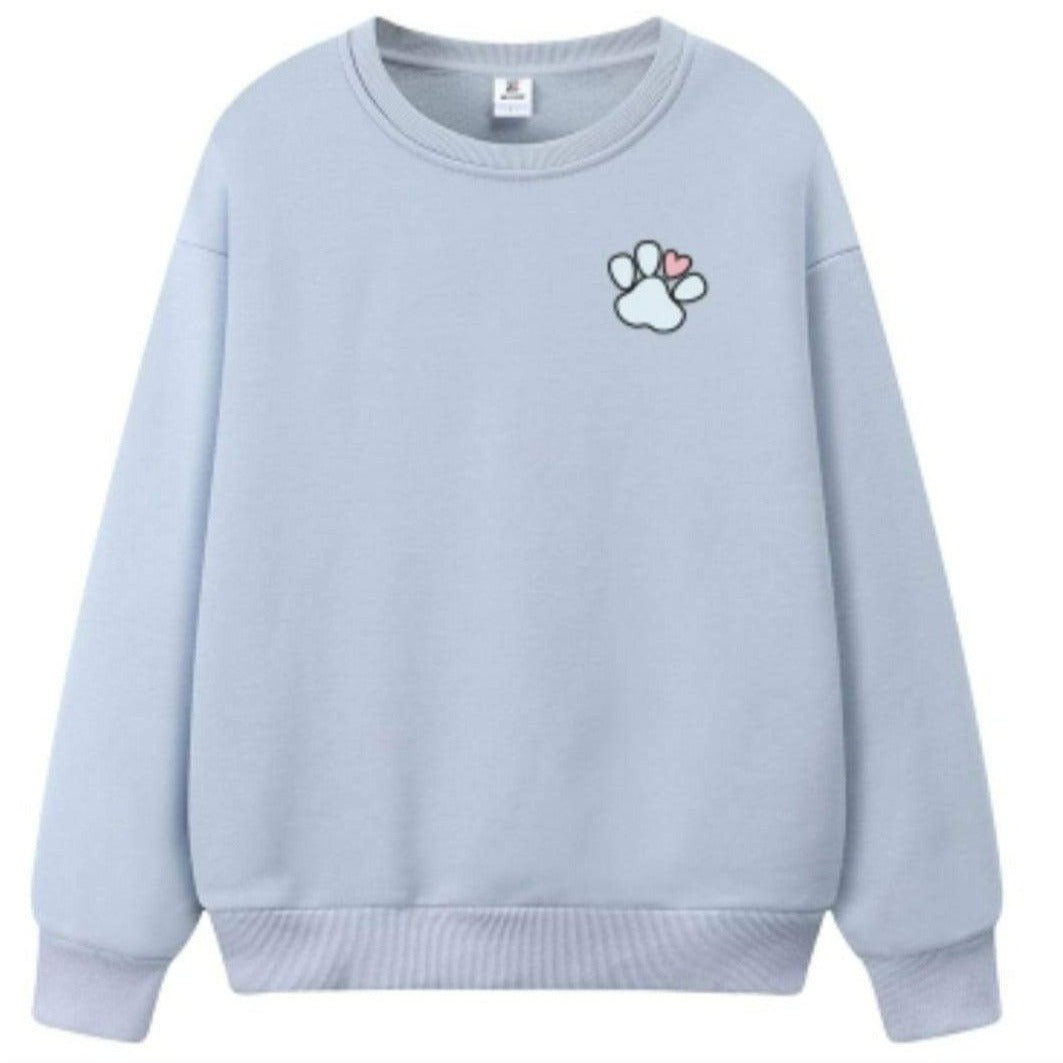 Sweatshirt - Hello Beenie Paw - Blue