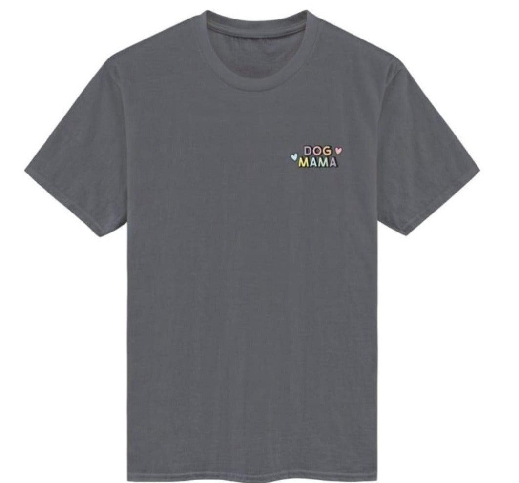 T-Shirt - Dog Mama - Grey