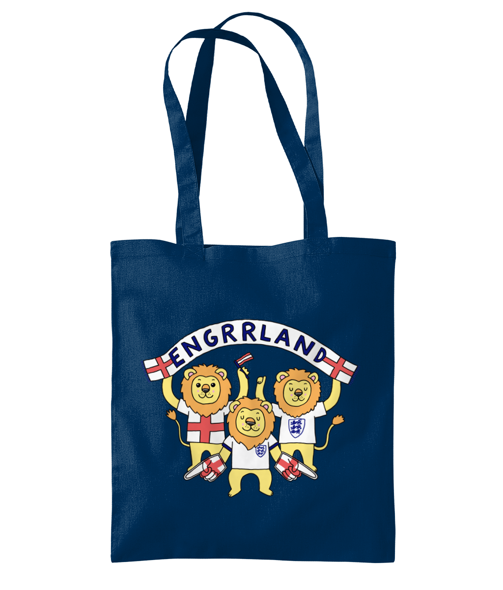 Engrrland Design 1 - Organic Premium Cotton Tote Bag
