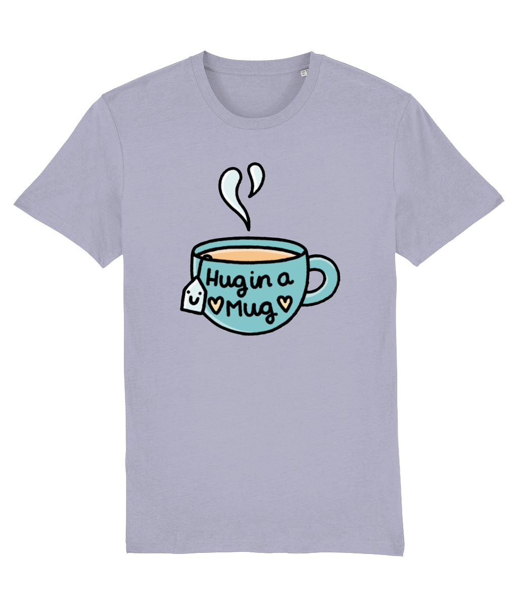 Pawsitivity T-Shirt - Hug In A Mug (Multi Colours Available)