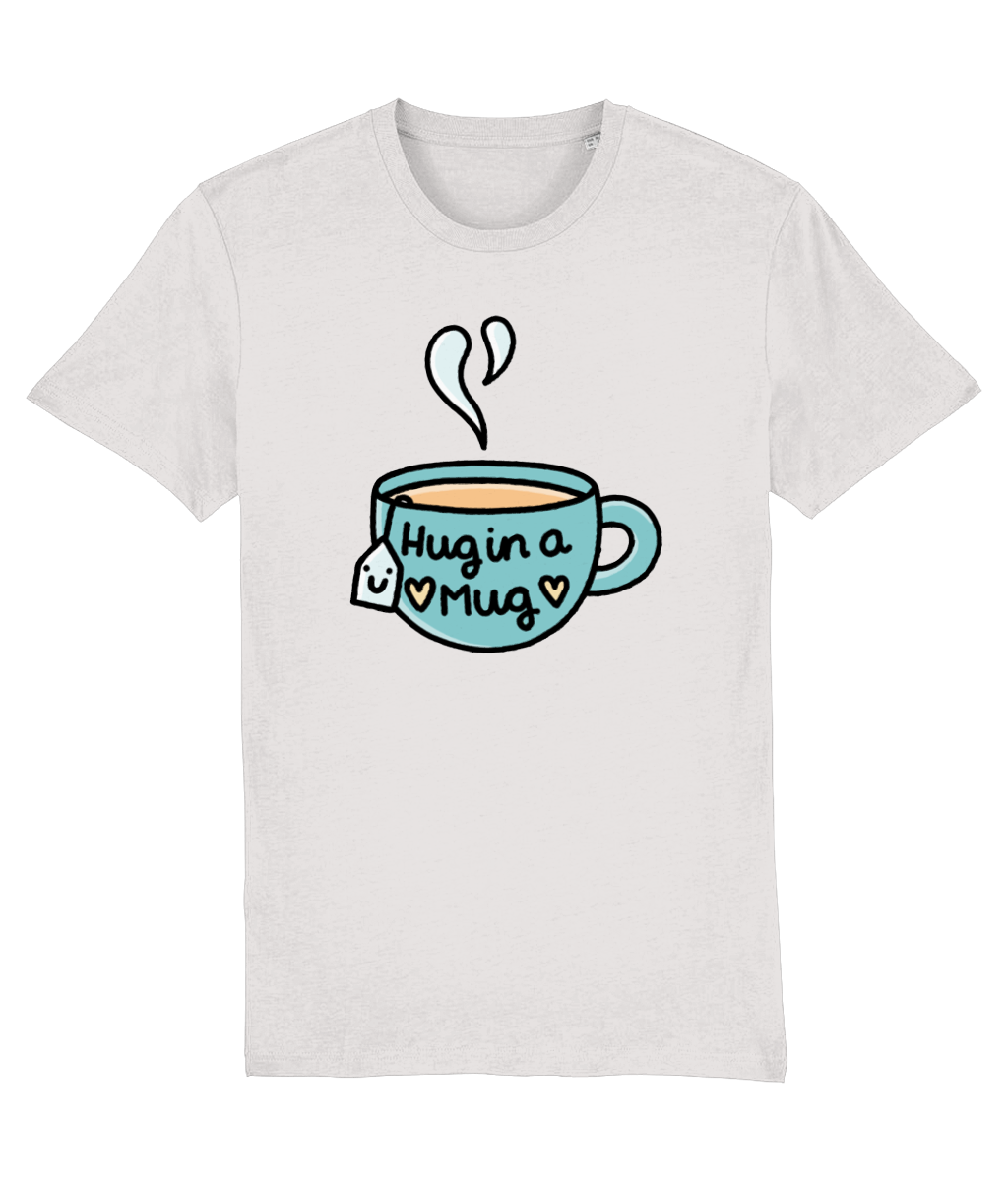 Pawsitivity T-Shirt - Hug In A Mug (Multi Colours Available)