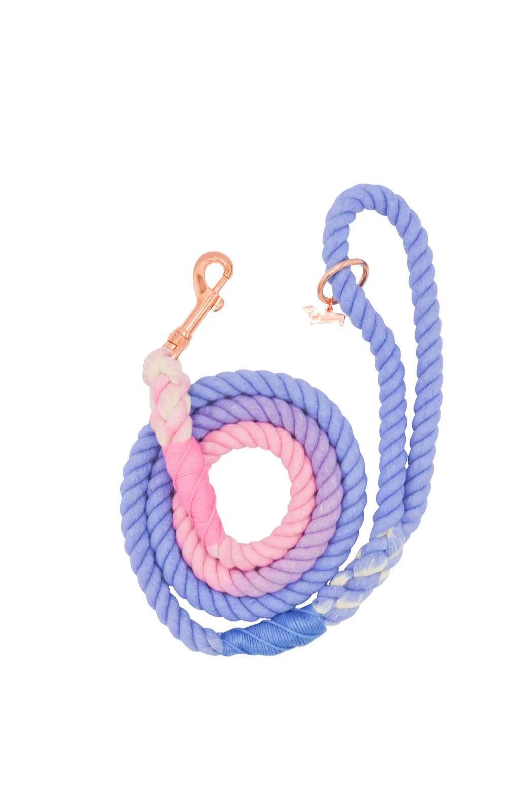 Ombré Rope Lead - Violet& Pink Dream