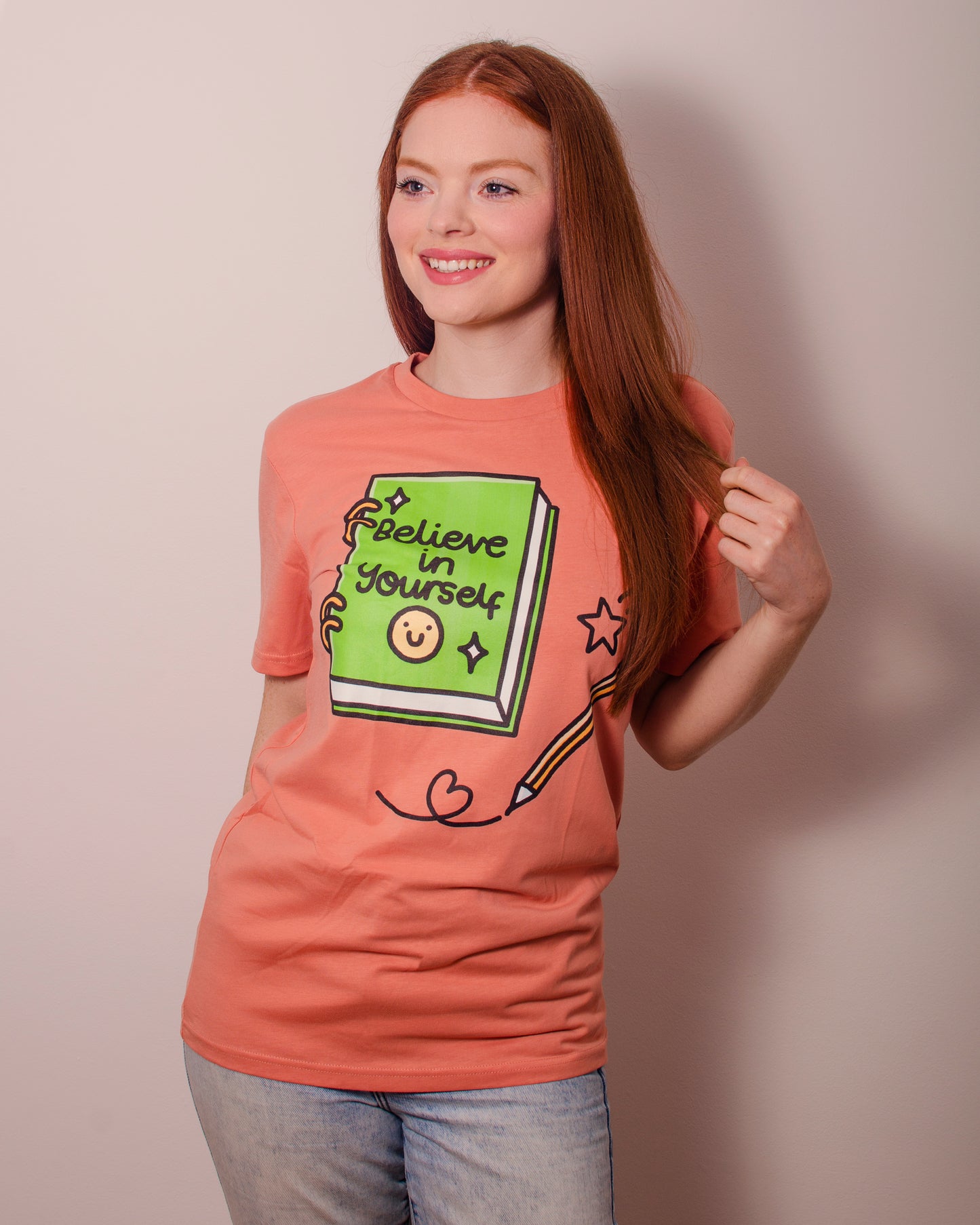 Pawsitivity T-Shirt - Believe In Yourself (Multi Colours Available)