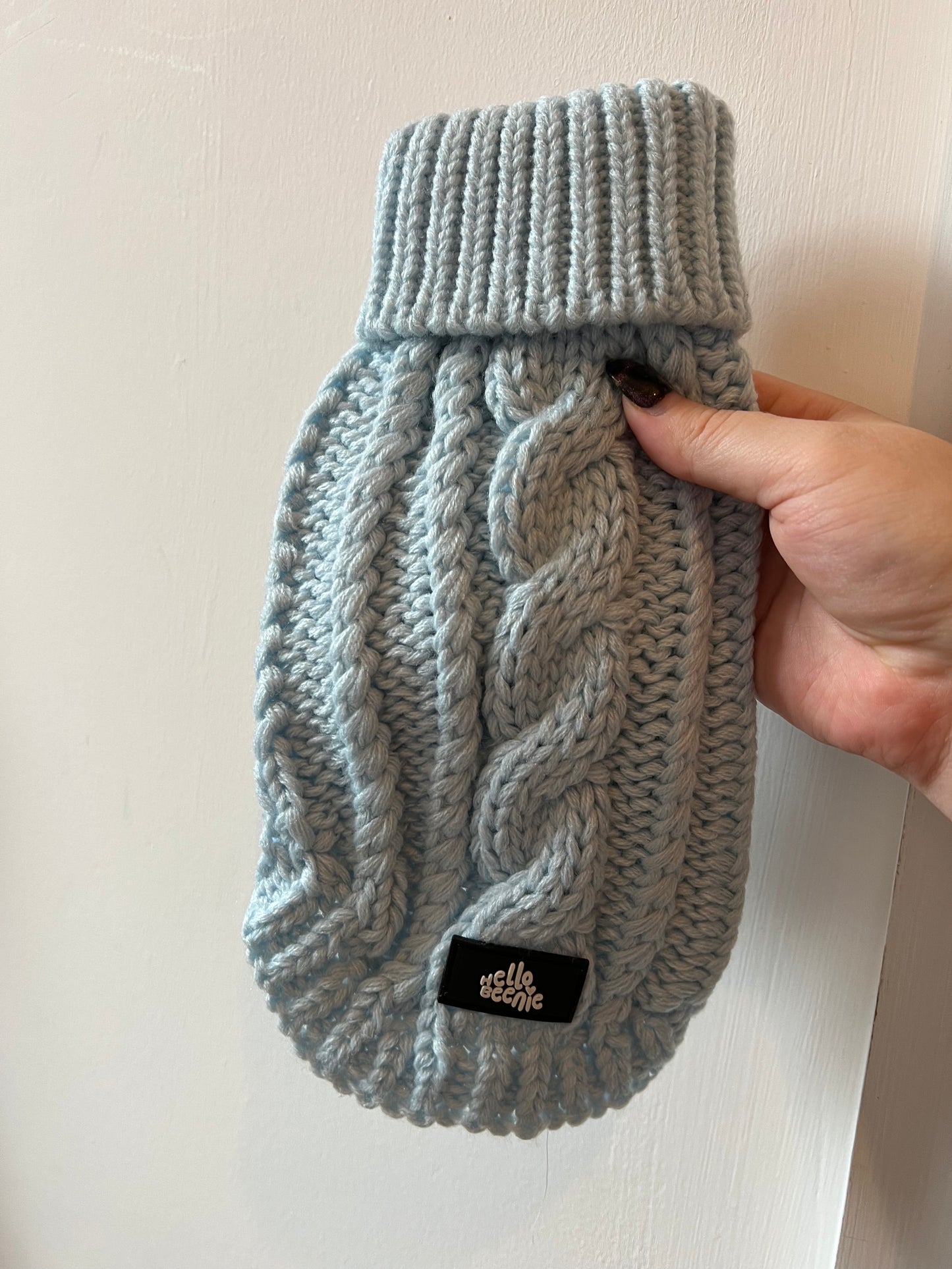 The Cosy Collection - Bubblegum Blue Knit