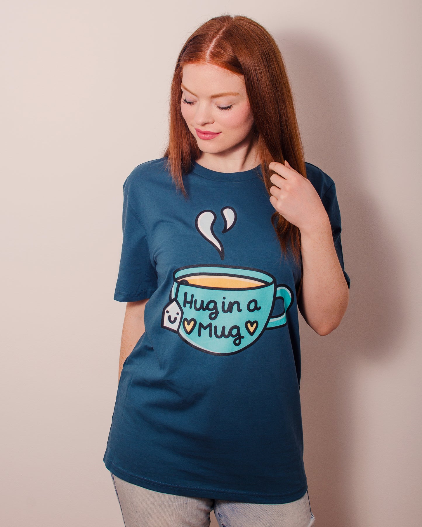 Pawsitivity T-Shirt - Hug In A Mug (Multi Colours Available)